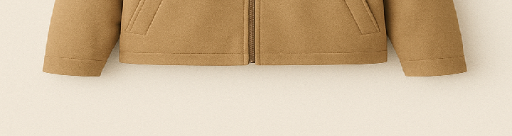 Minimalist quilted jacket