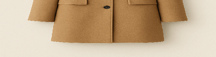 Minimalist trench coat